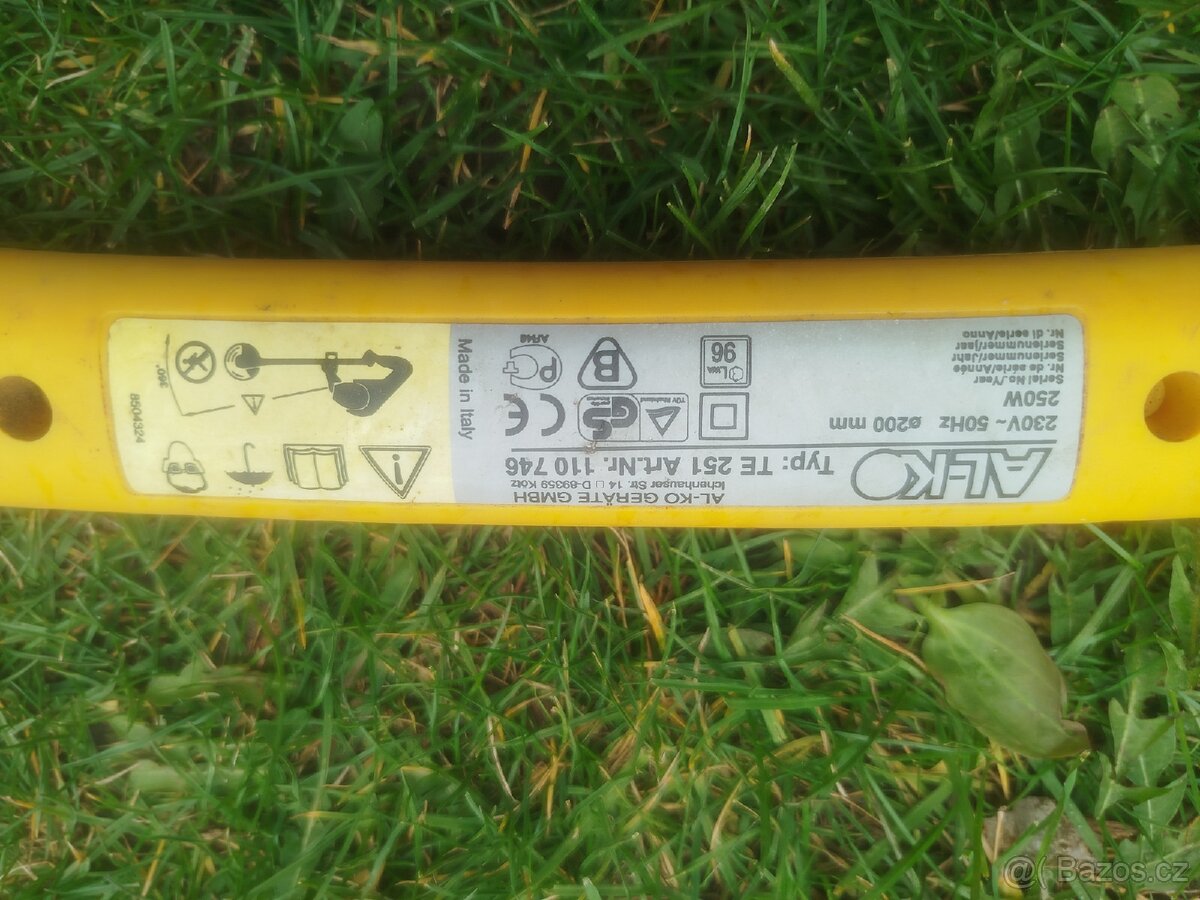 Elektrický křovinořez sekačka alko - 3