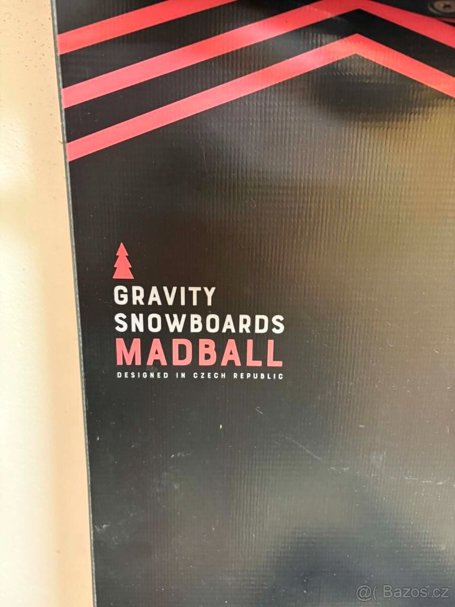 Gravity Madball set - Snowboard + vázání - 3