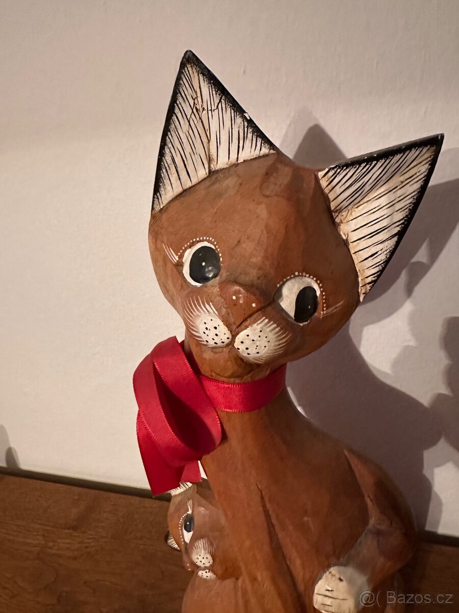 Prodám dřevěné kočky - 3