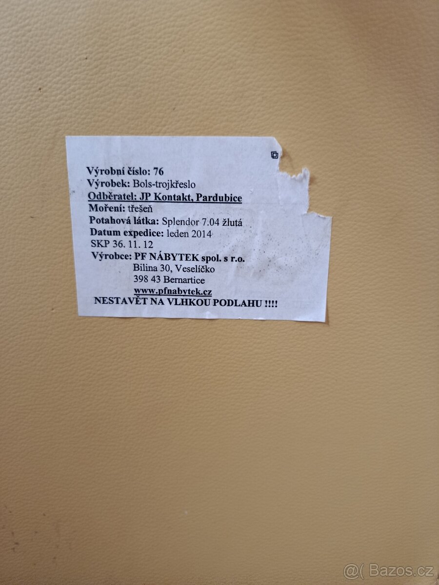 Trojkřeslo BOLS - 3