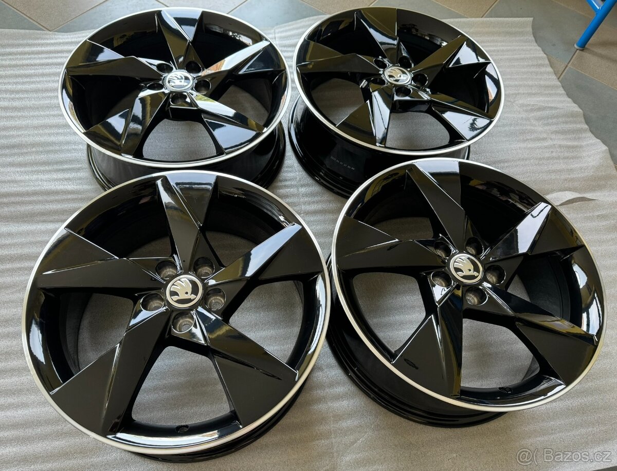 nová originální alu kola Škoda 17" Volans 5x100 Kamiq/Scala - 3