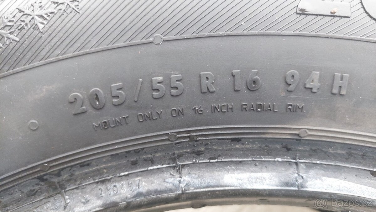 Zimní pneumatika 205/55 R16 - 3