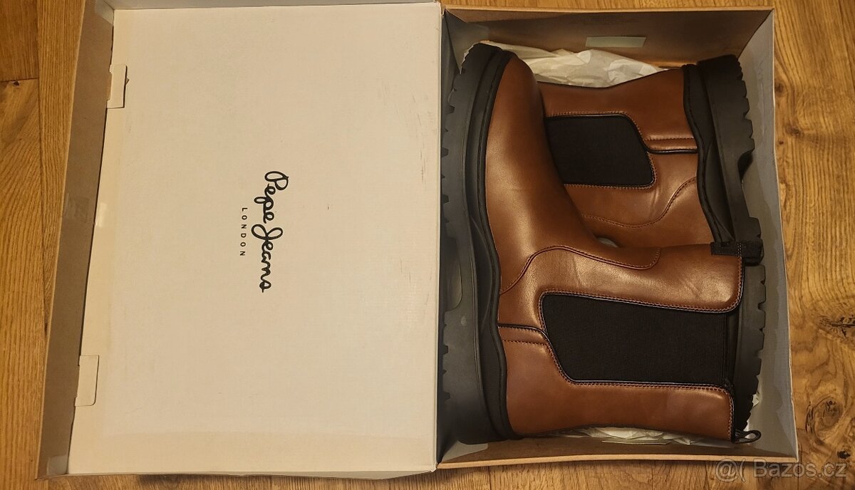 pánské kotníkové Pepe Jeans boty v. 46 - NOVÉ - 3