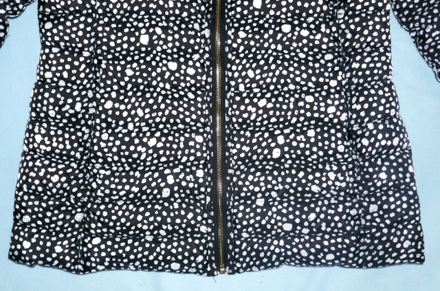 Zimní prošívaná černobílá bunda, vel. M-L, zn. Lolitas&L - 3