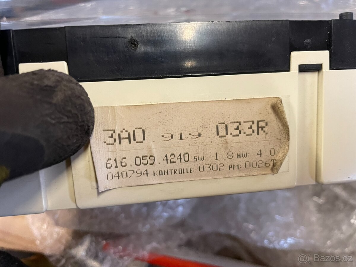 Tachometr Volkswagen Passat, B4, B3 - 3