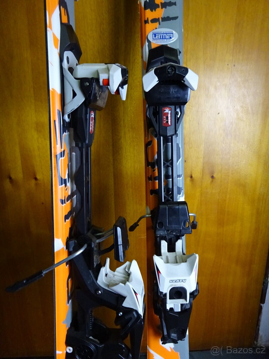skialpové lyže HEAD ALPINIST vel.156+vázání Hagan - 3