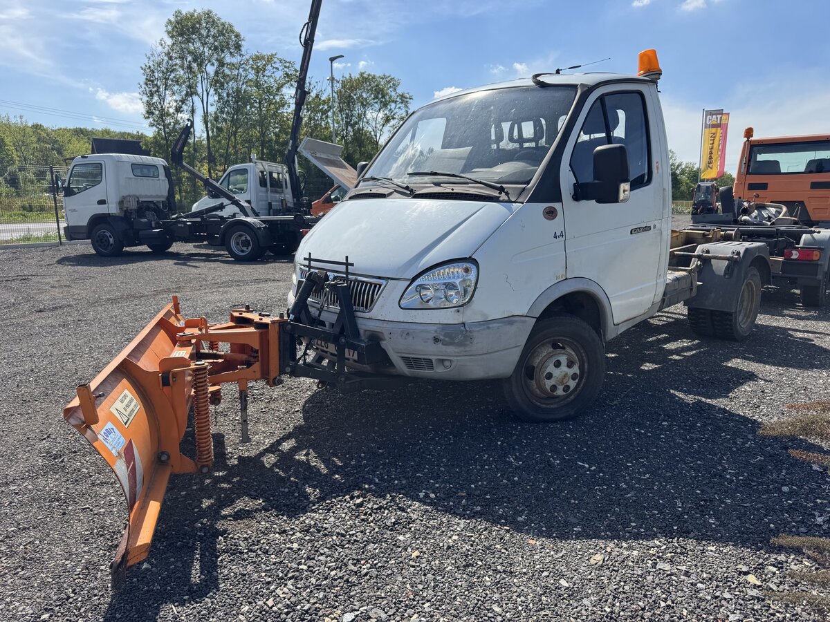 Rychloupínací adapter nosič deska radlice Gaz Gazelle Iveco - 3