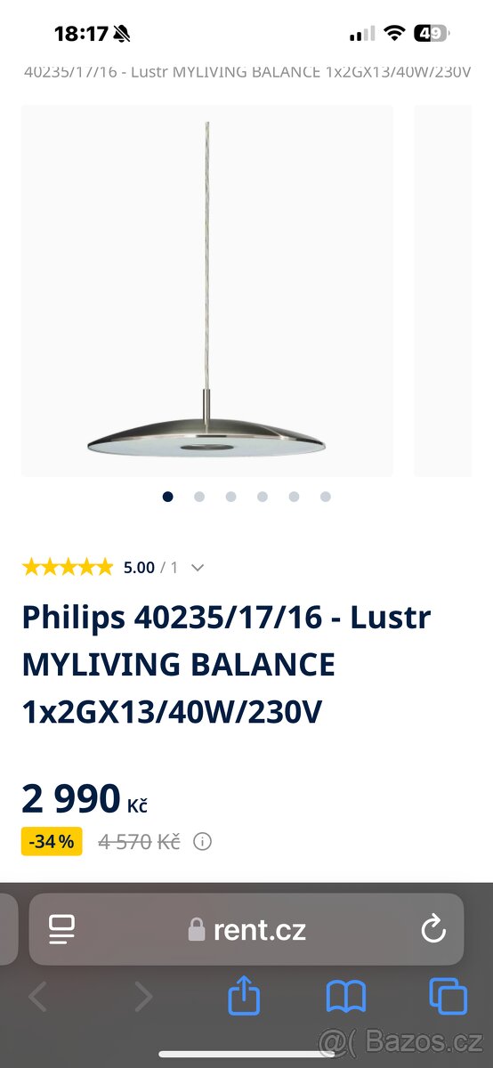 2x závěsné světlo Philips - 3