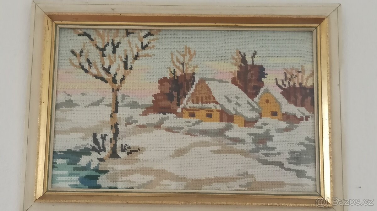 Obrazy ručně vyšívané - 3