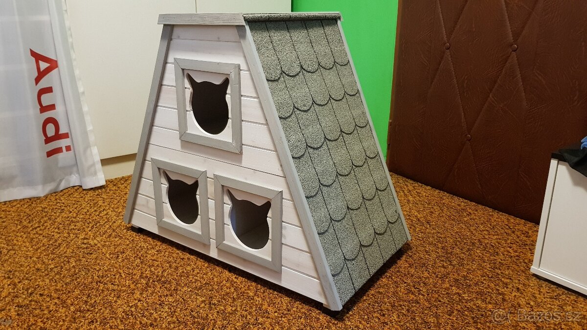 Kočičí dům Madeira bouda pro kočky - 3