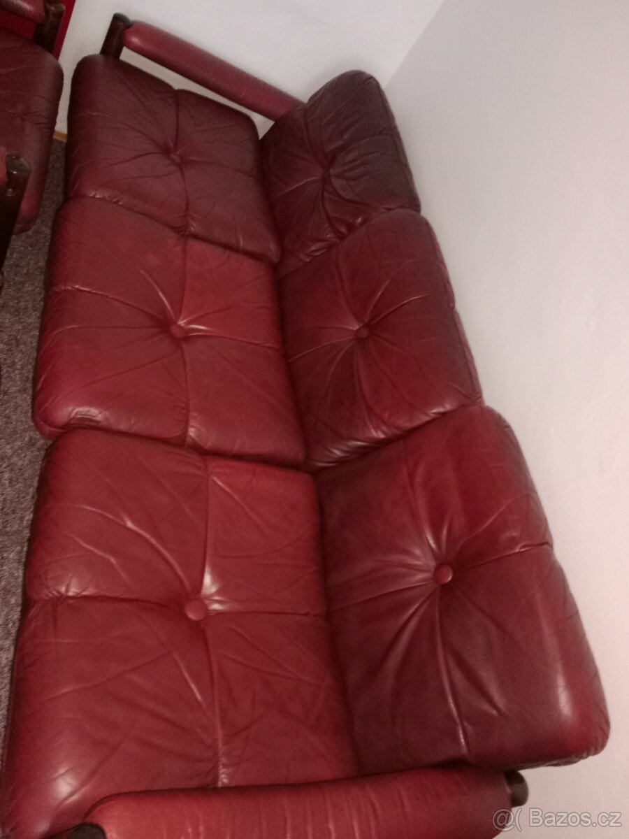 Kožená sedací souprava - 3