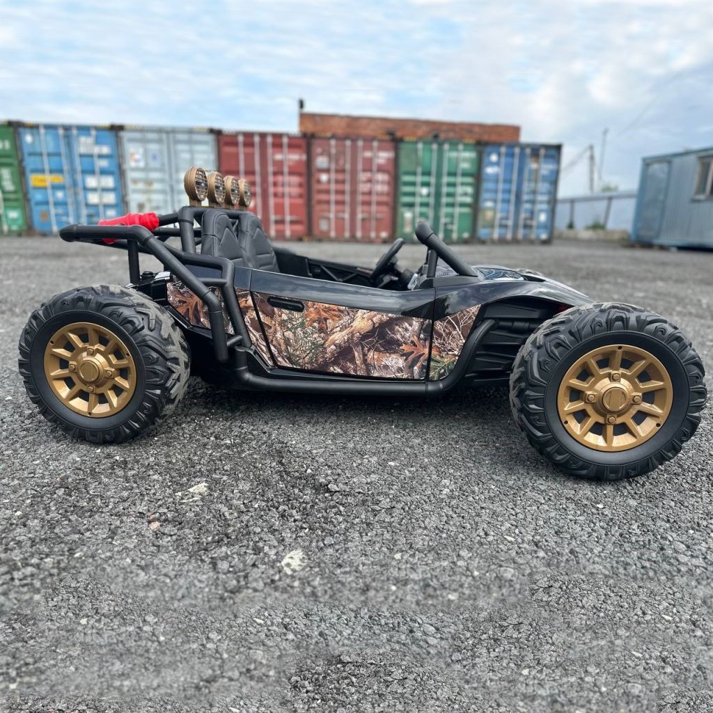 Dětská elektrická buggy racing 5 | 2x200w | černá - 3