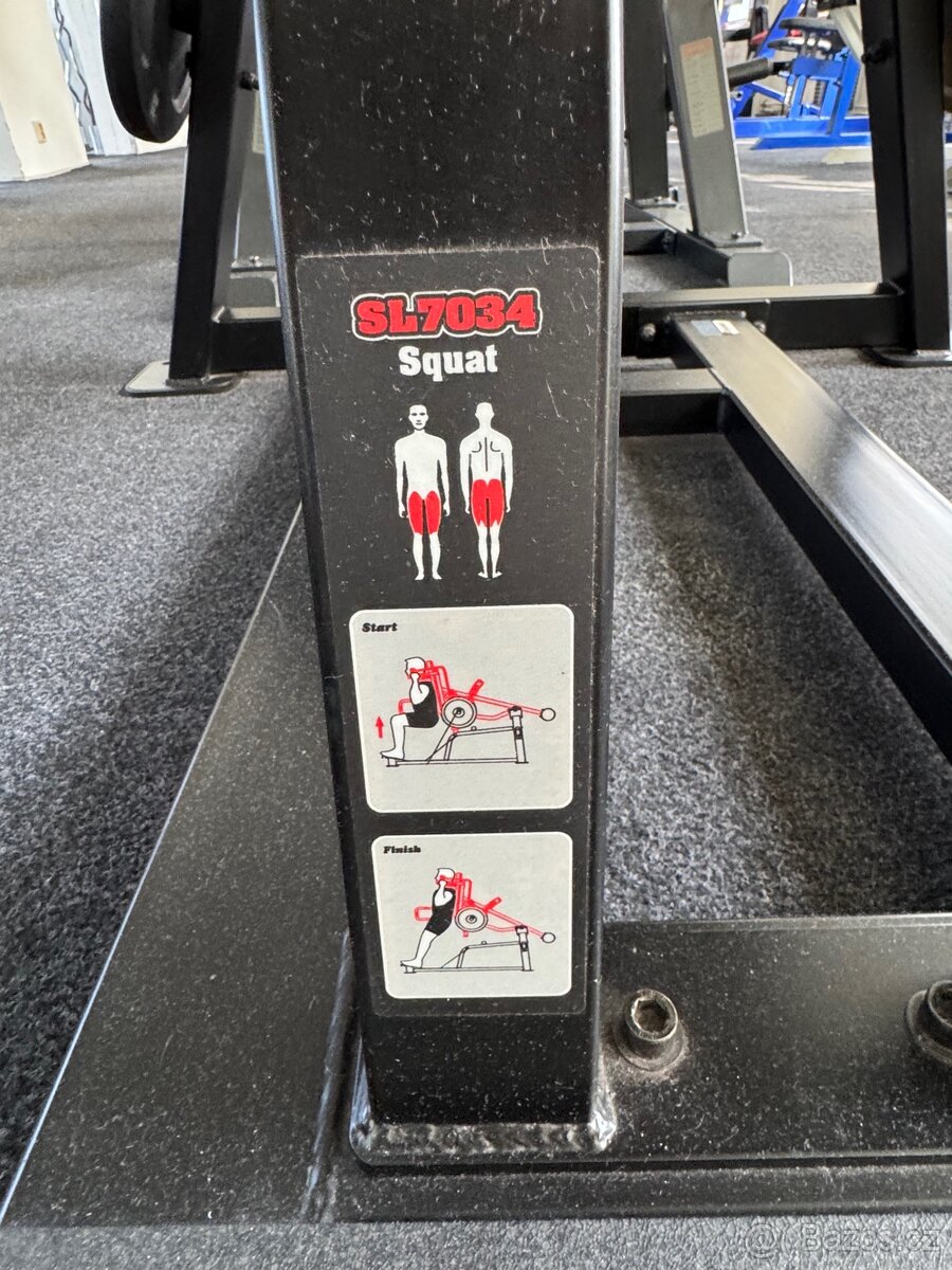 Stroj lýtka s dřep - Impulse SL7034 SQUAT / STANDINDING - 3