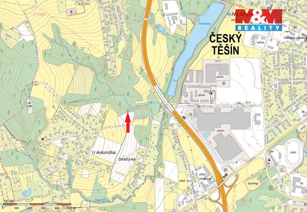Prodej pozemku, 184 m², Český Těšín - 3