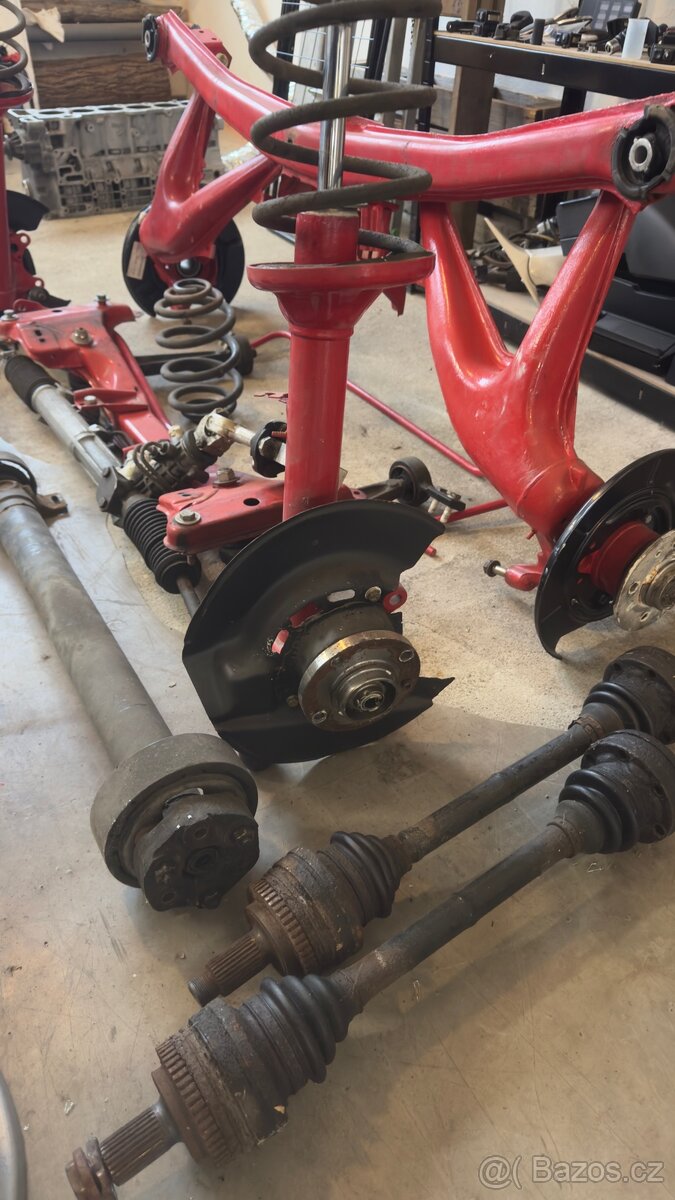 BMW e30 zadní a přední náprava - 3