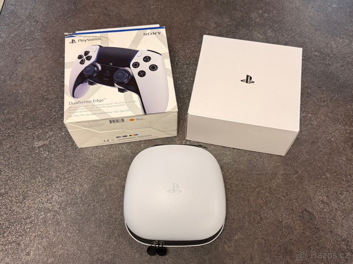 PlayStation 5 DualSense Edge Controller bílý - 3