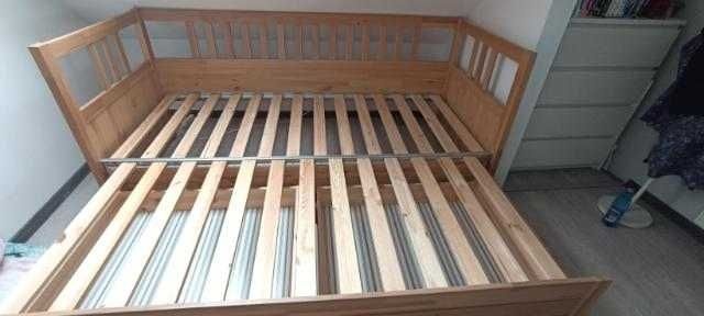 Postel Ikea Hemnes+2x matrace - 3
