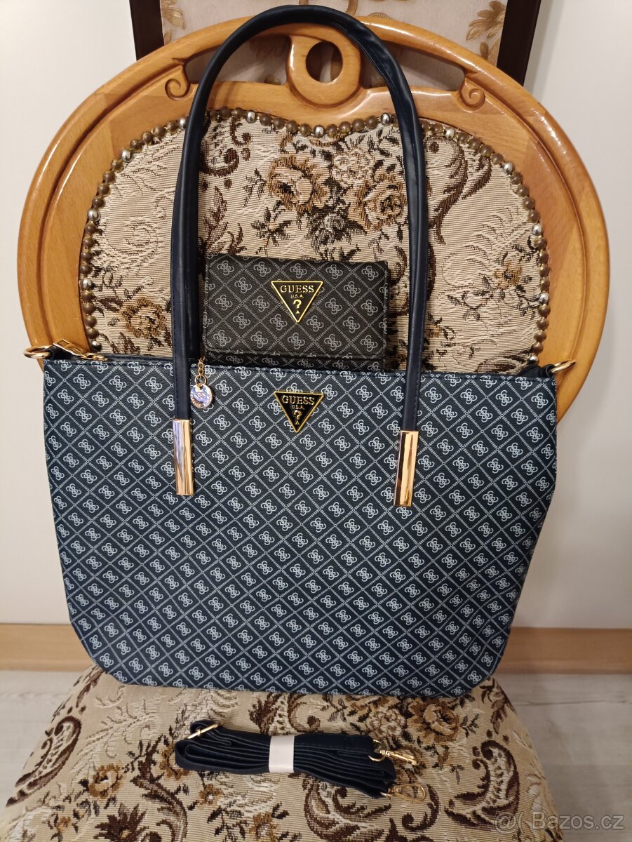 Nové Kabelky Guess s peněženkou a popruhem v 5 barvách. - 3