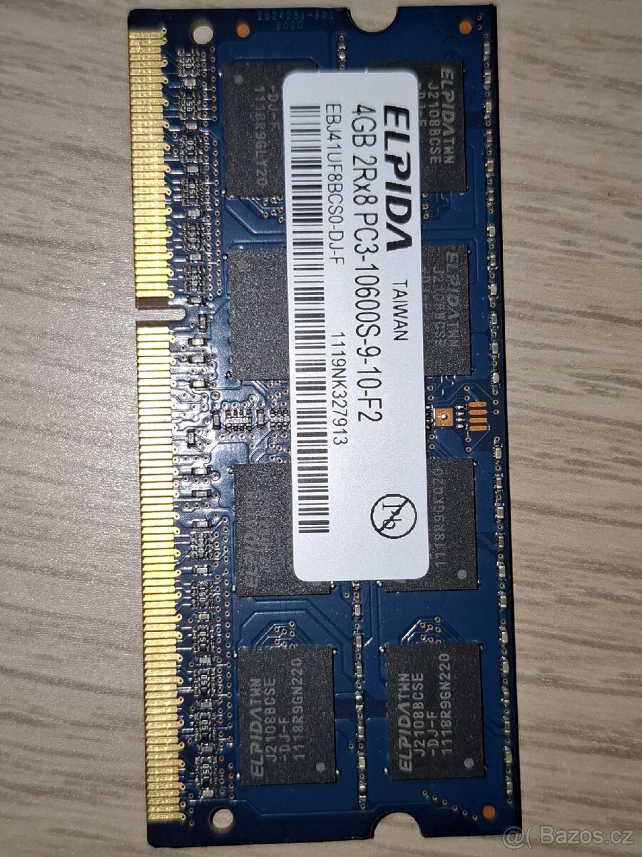 2x4GB DDR3 SODIMM 10600S (8GB 1.5V) - 3