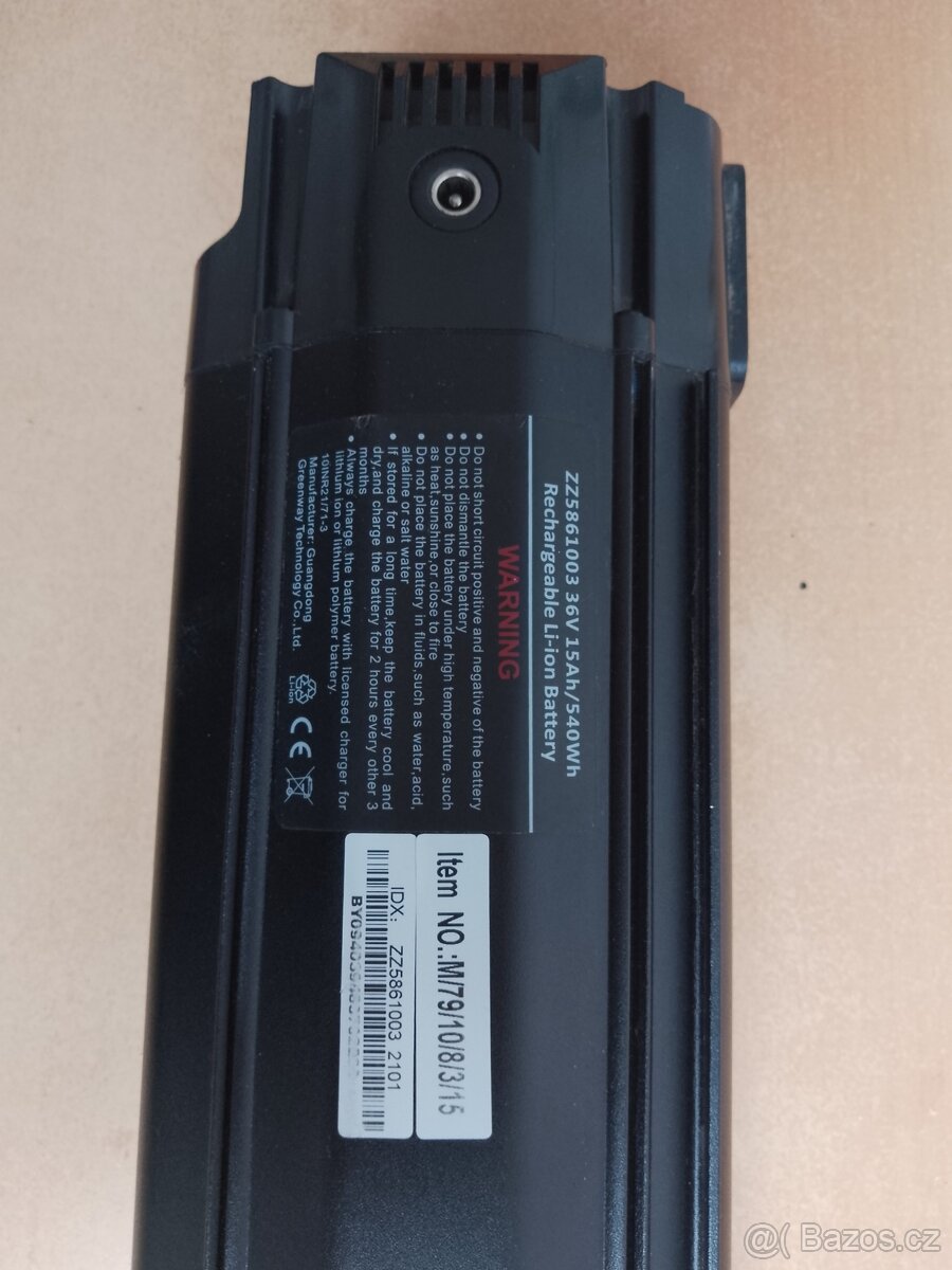 Baterie na elektrokolo - 3