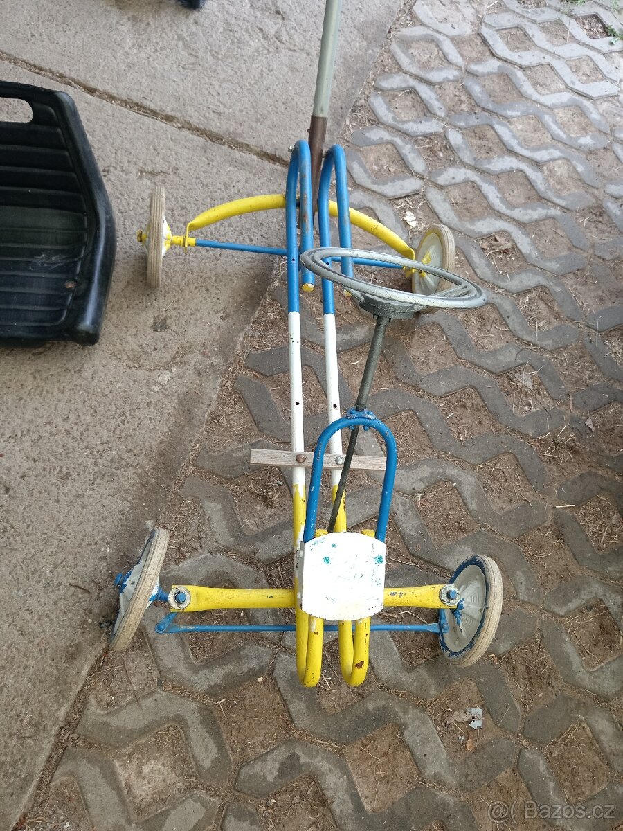 Retro dětská motokára - 3