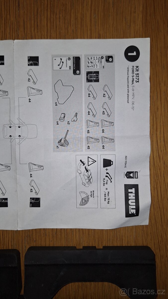 Thule Kit 5173 – Ford S-Max 2006–2015 - 3