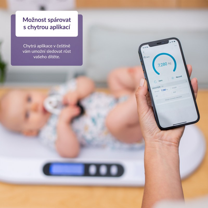 Kojenecká váha TrueLife BabyScale B5 BT - 3