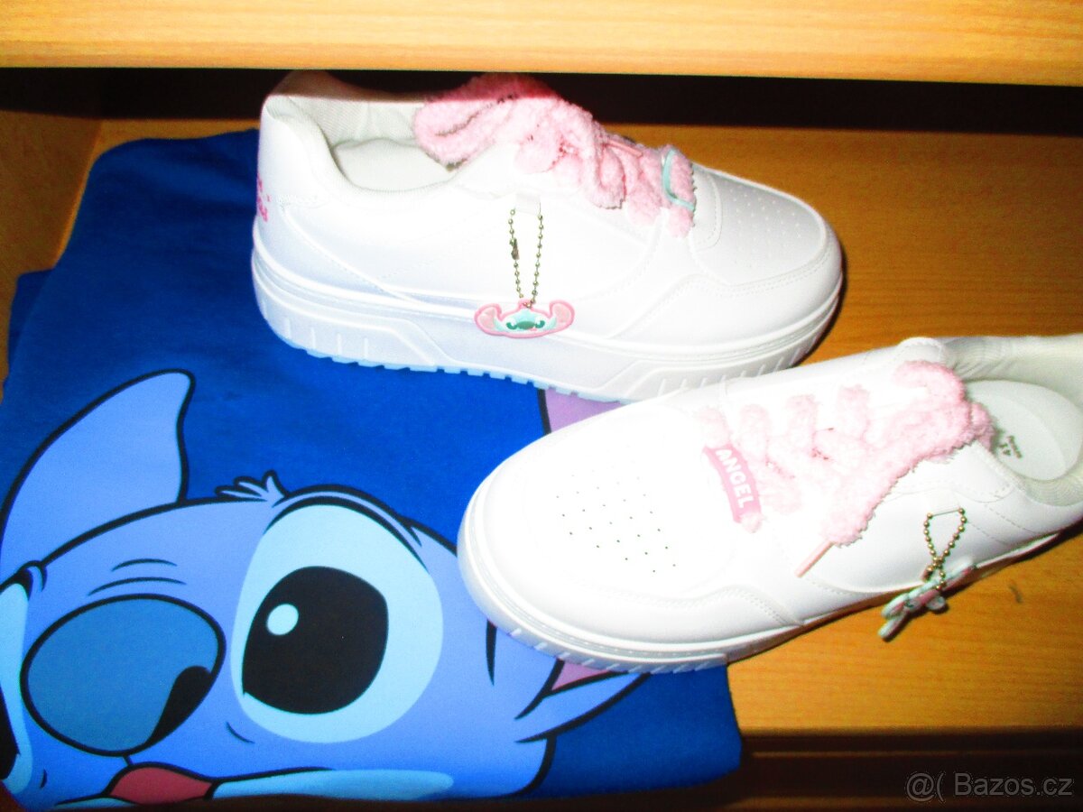 40,5 nenošené tenisky Stitch+mikinu přidám - 3