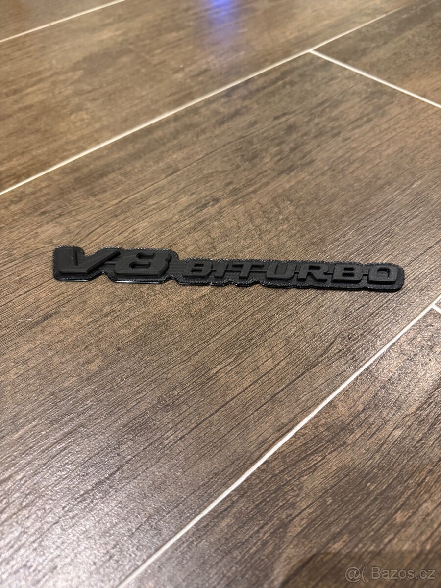 3D Tisk - V8 Biturbo - 3