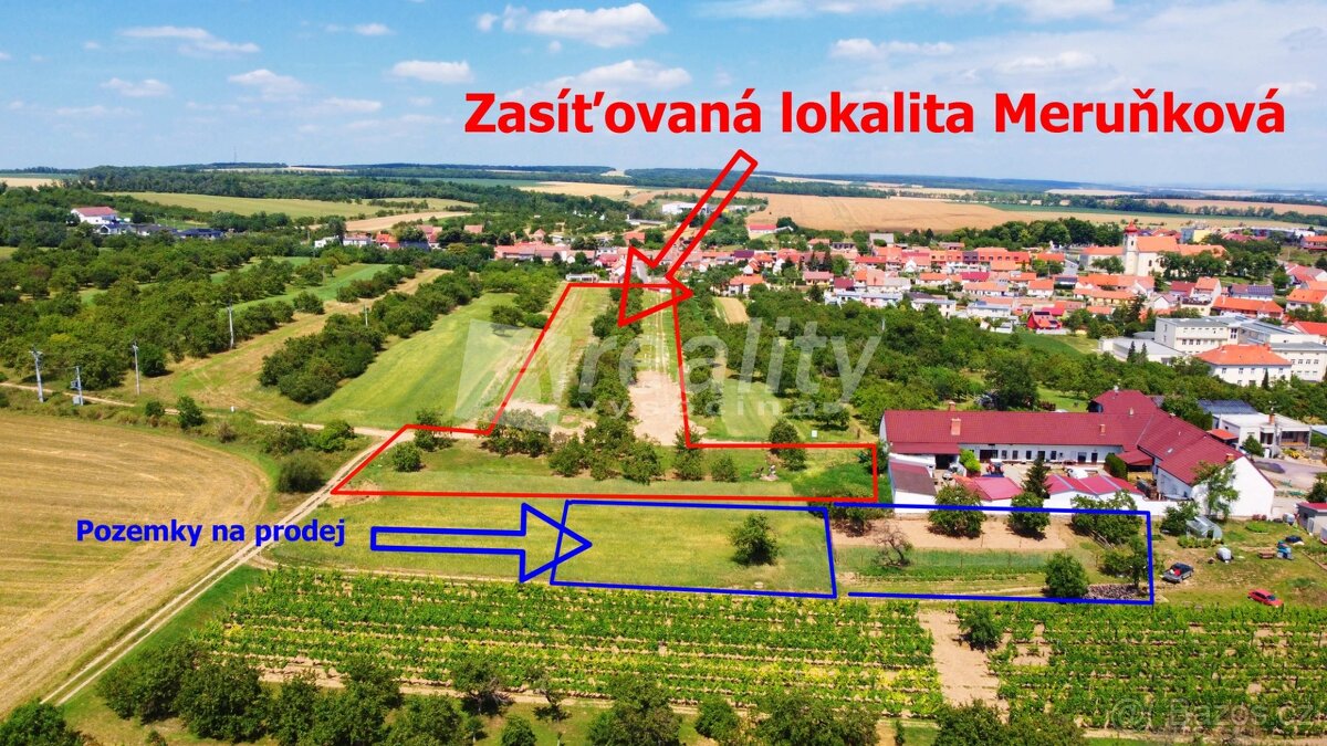 Prodej stavebního pozemku, Miroslav, ev.č. 02169 - 3