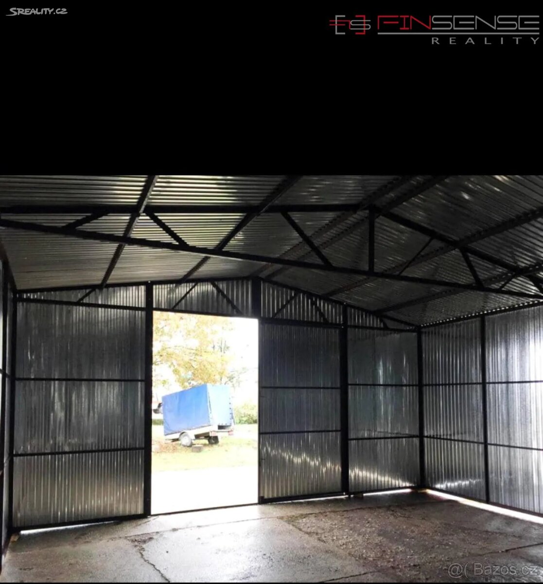 Hala 12×7 m + pozemek 600 m² k pronájmu – Kladno - 3