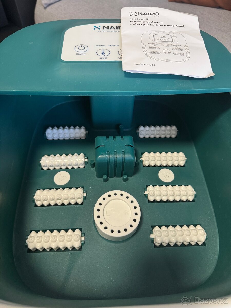 Masážní přístroj NAIPO NPFT-SPA01 zelený - 3