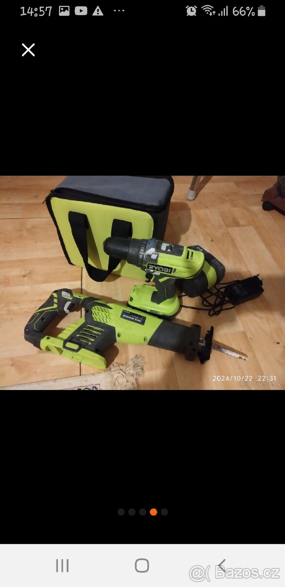 Aku vrtačka +dvě baterie + nabíječka - 3