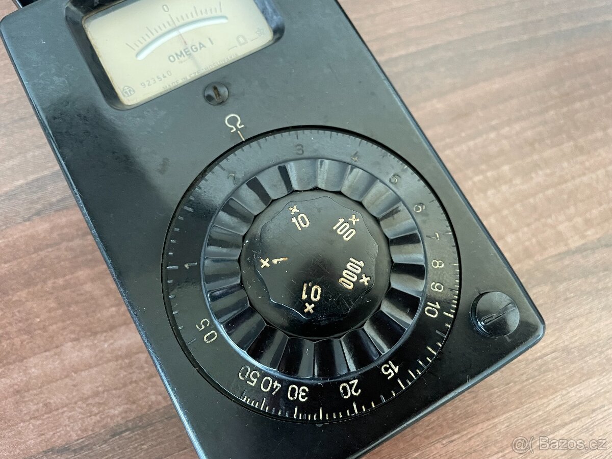 Měřící přístroj OMEGA 1 - Made In Czechoslovakia - 3