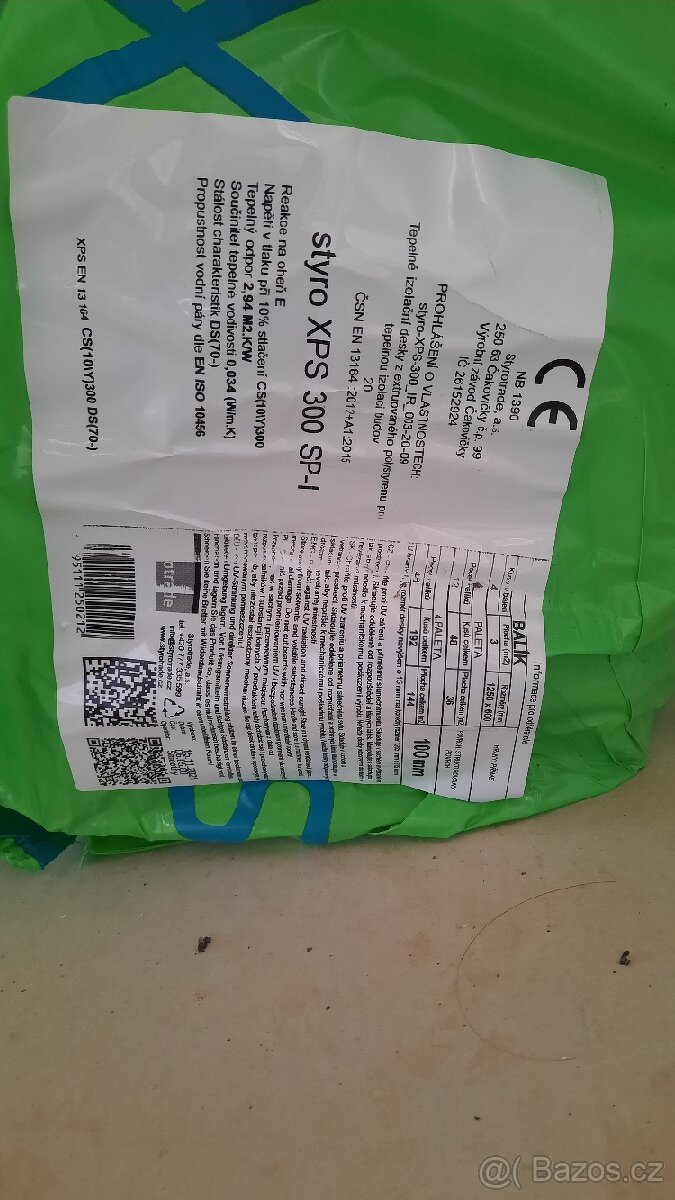 XPS, EPS Polystyrén 10 cm, 5 cm - 3