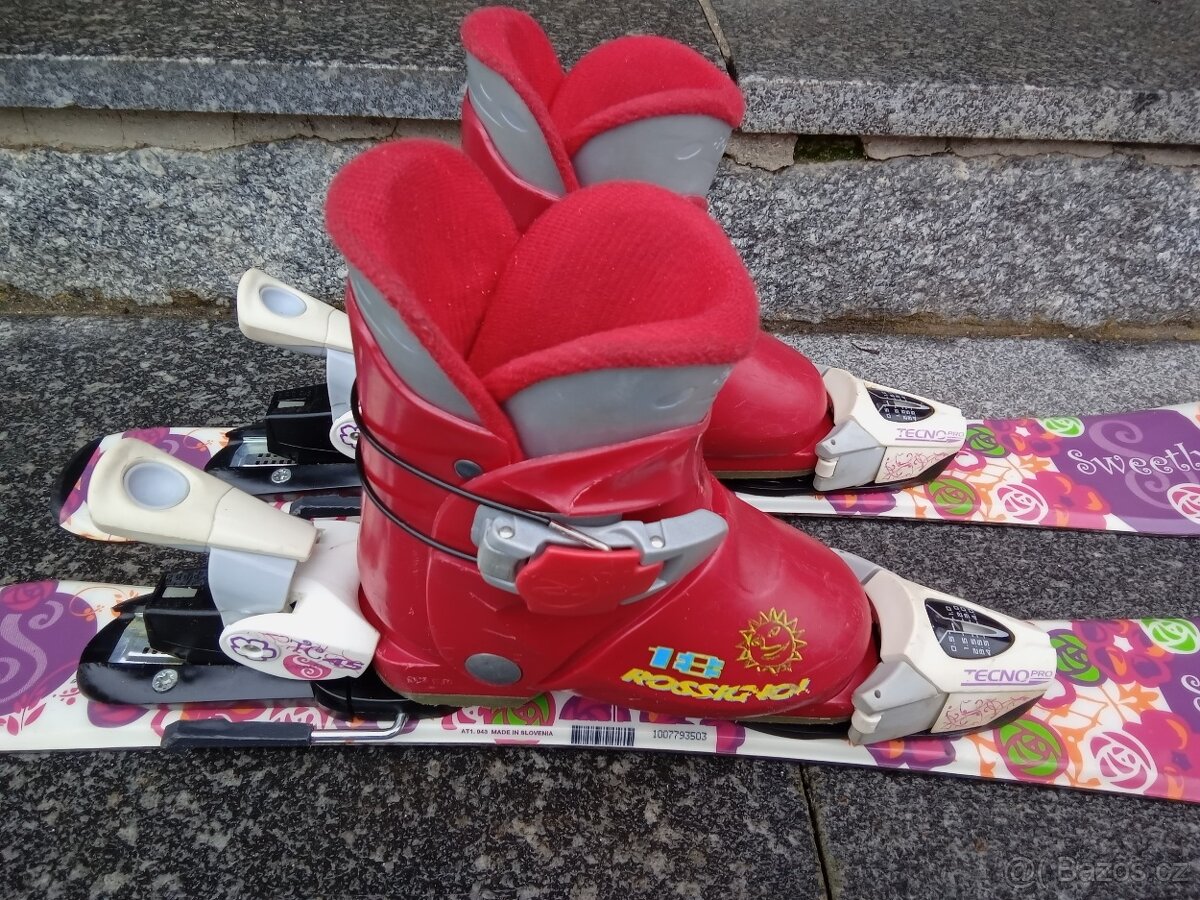 Dětské lyže 70 cm komplet set - 3