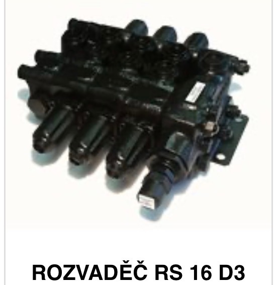 Hydraulický rozvaděč - 3