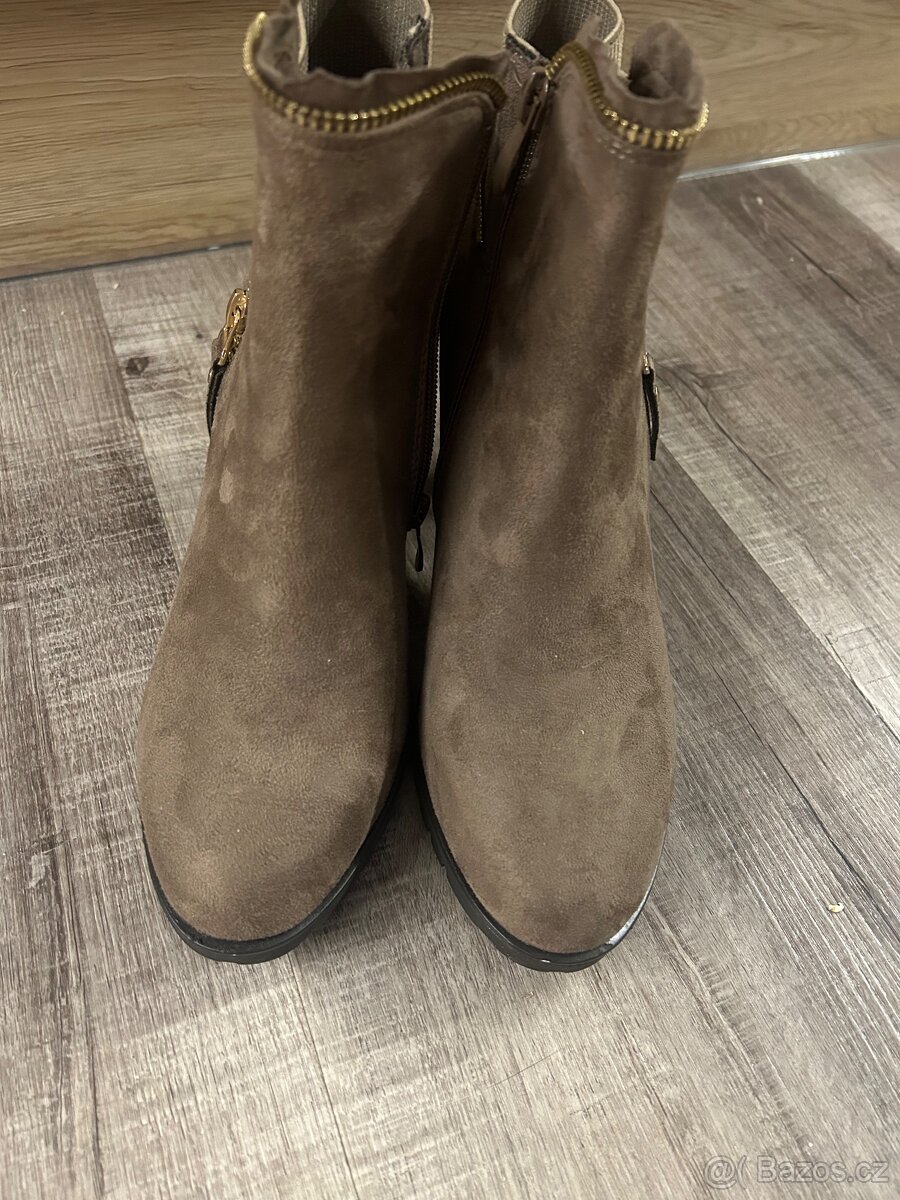 Nízké kozačky vel. 40 NOVÉ - 3