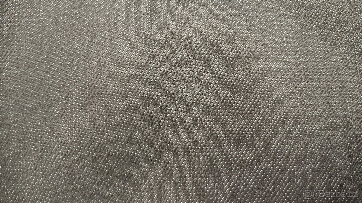 Modrá kvalitní riflovina - 3