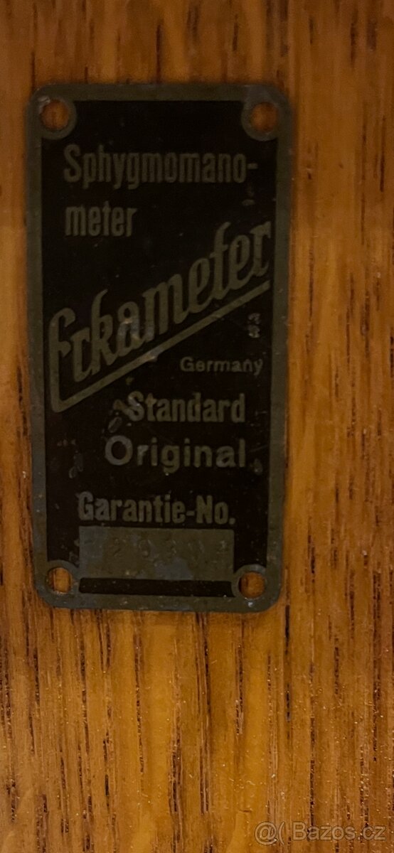 starožitný rtuťový tlakoměr - 3