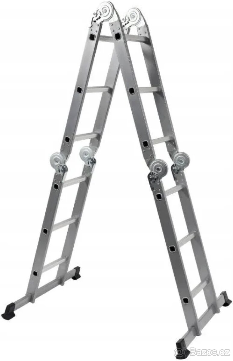 Parkside multifunkční žebřík 4x3 (NOVÝ) - 3