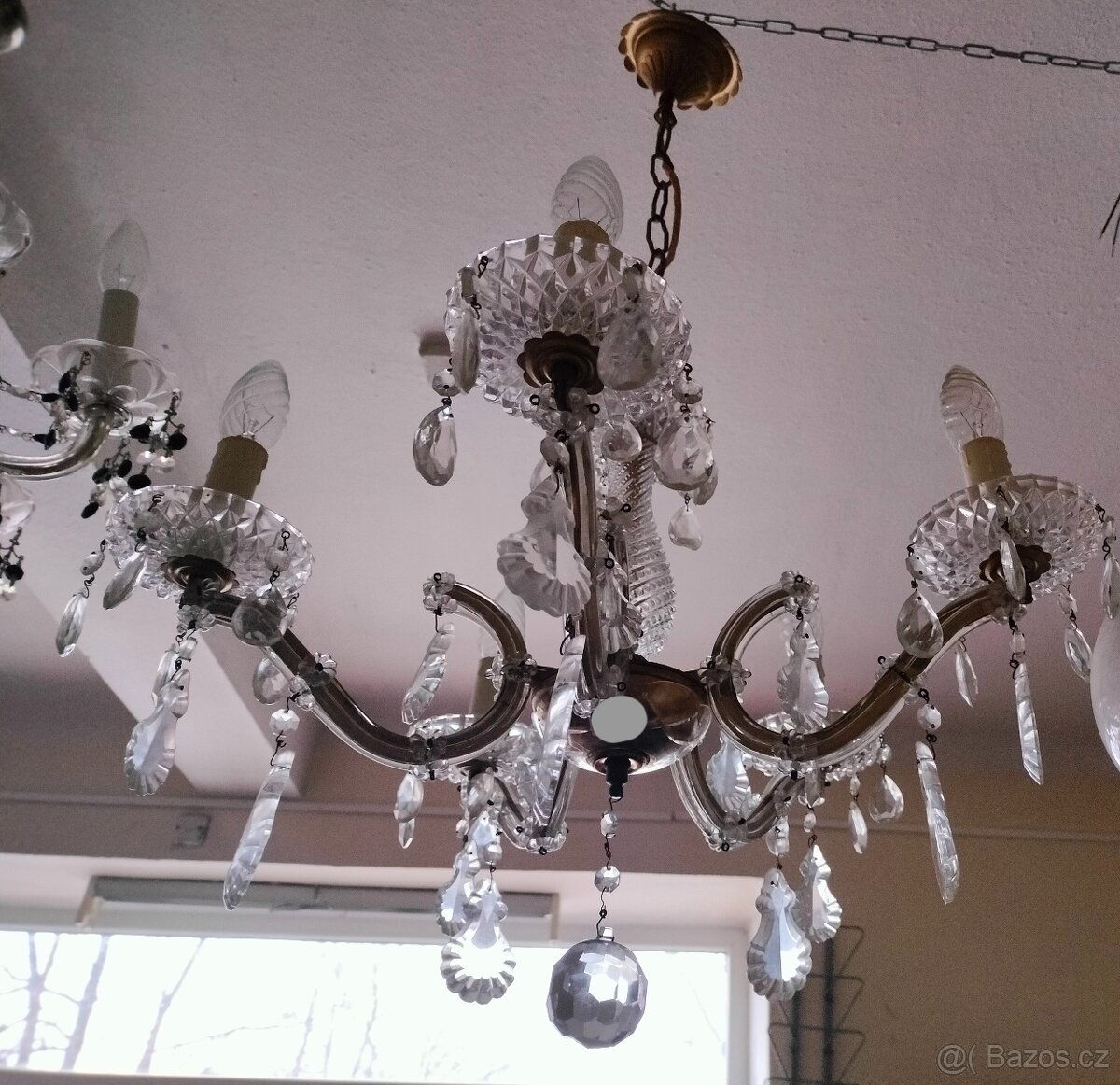 kryštalový lustr - 3