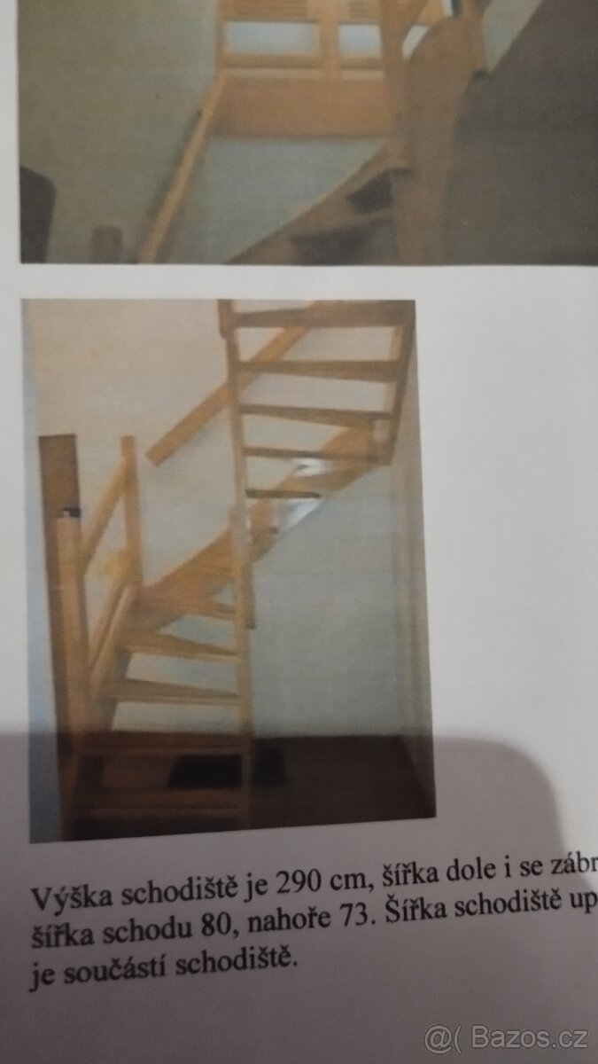 Točité dubové schodiště - 3