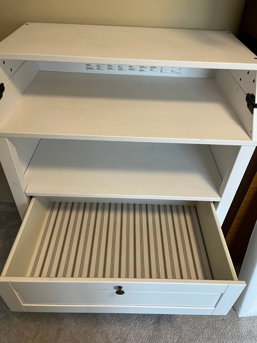 Komoda a přebalovací pult Ikea Sundvik - 3