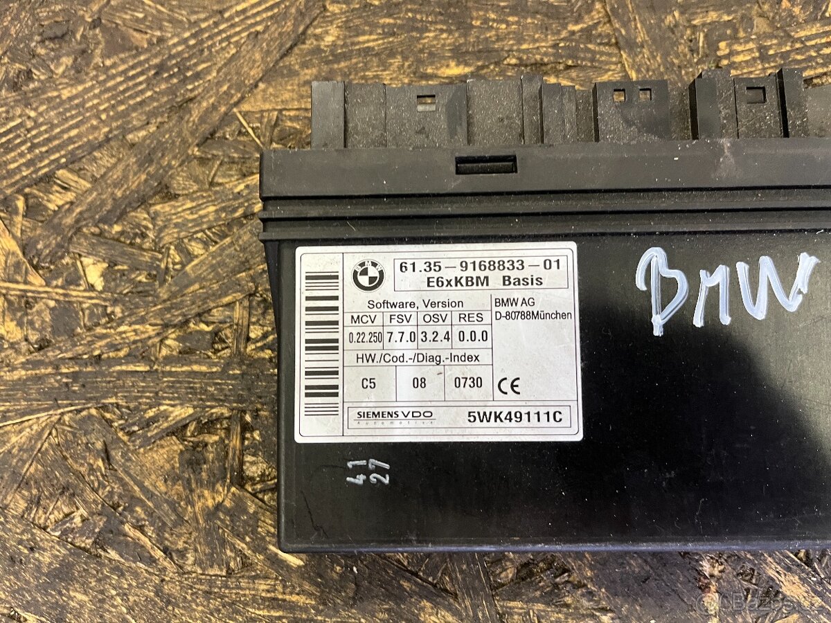 ŘÍDICÍ JEDNOTKA KOMFORTU BMW E60/61 6135916883301 - 3