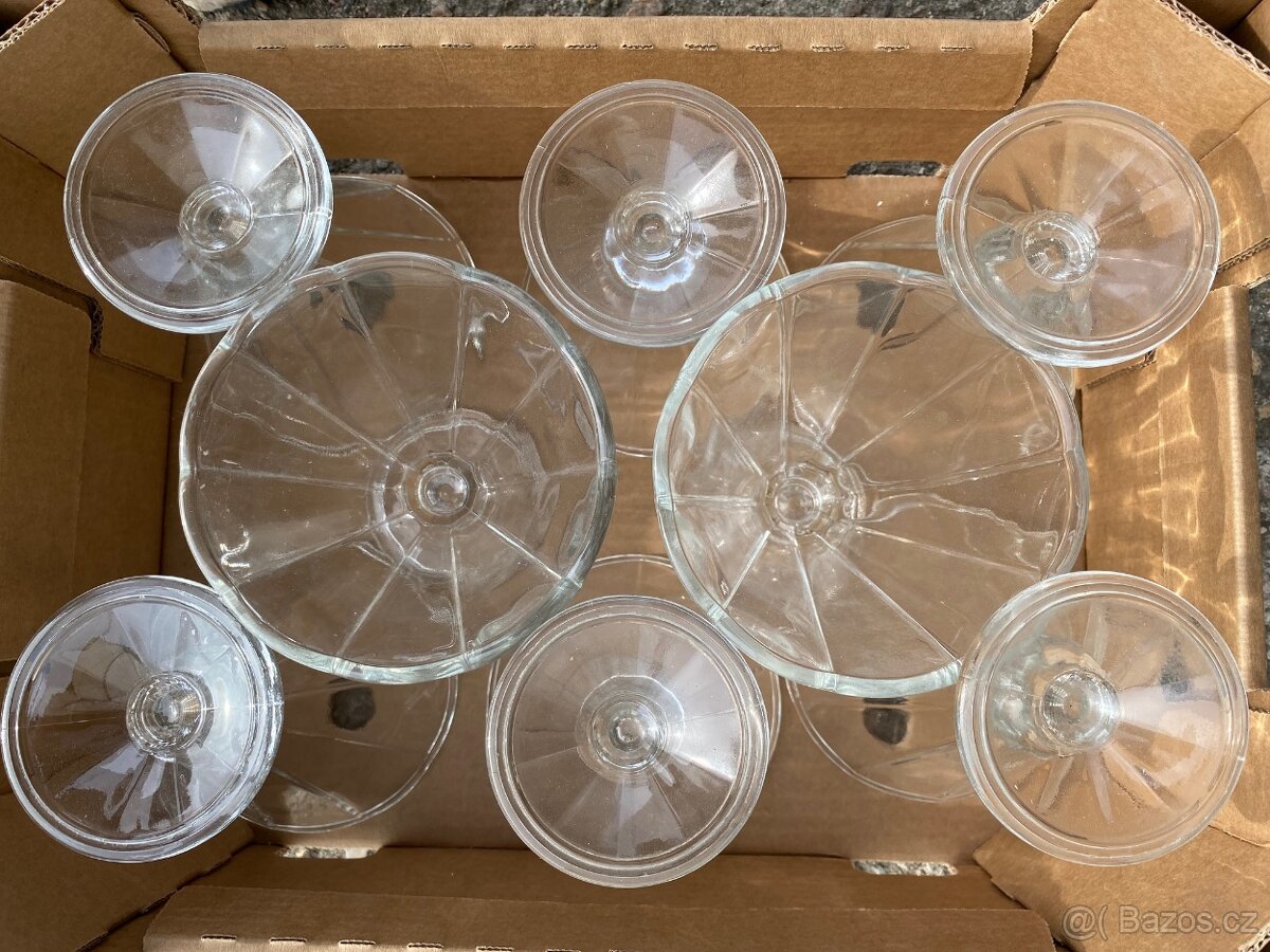 Poháry sklo - 3