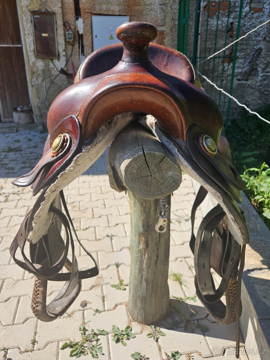 Westernové sedlo - 3