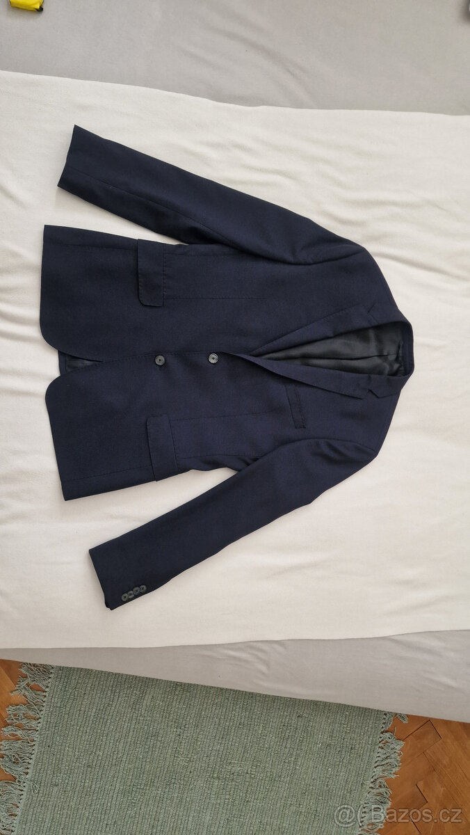 Pánský vlněný oblek Blažek - 3