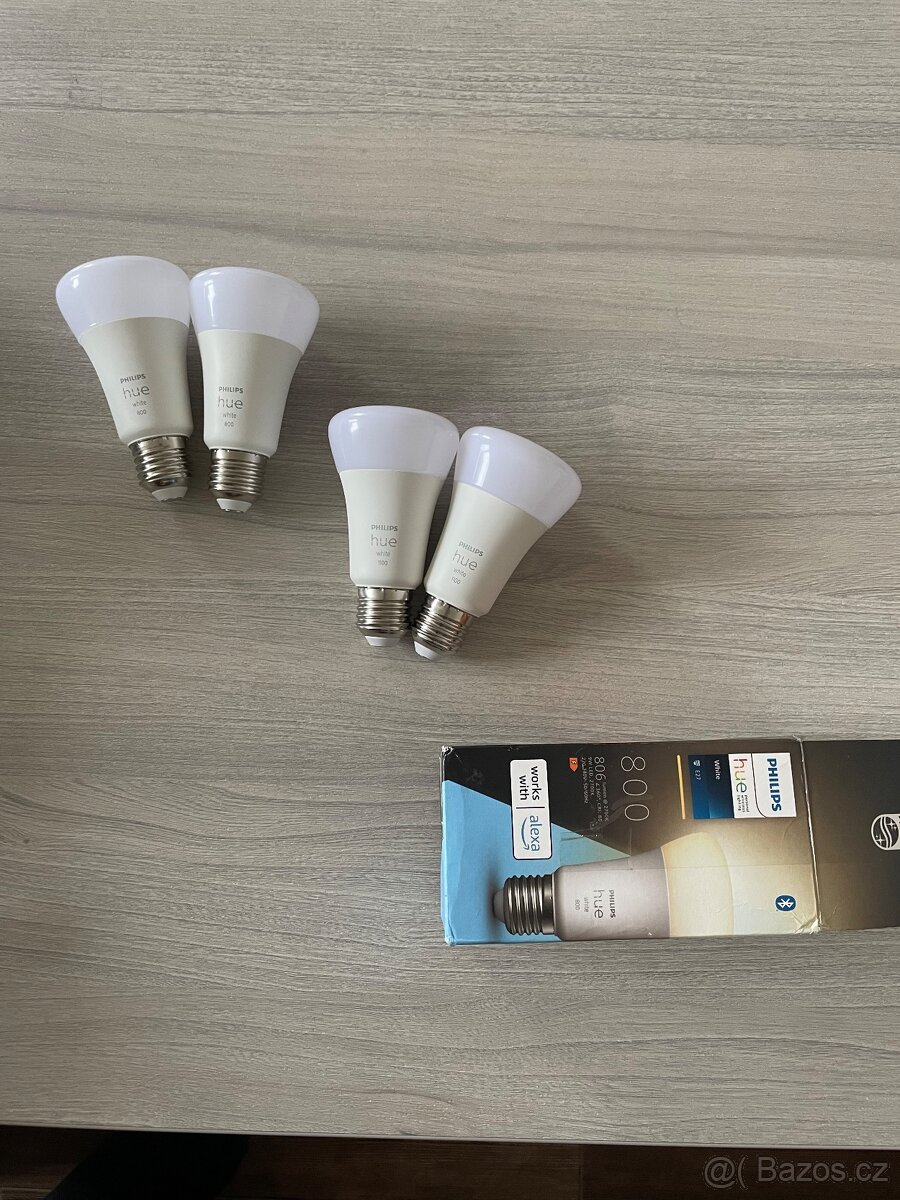 Prodám Philips HUE žárovky e27 - 3