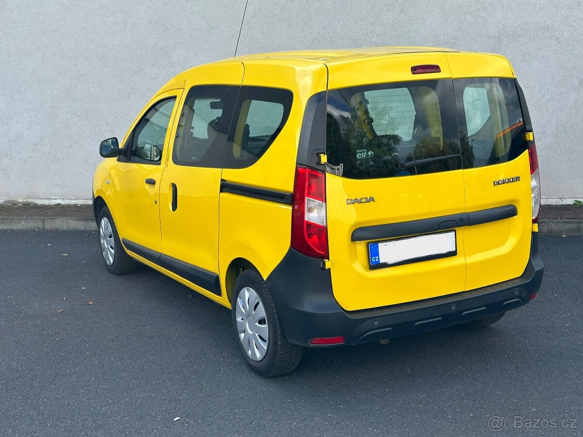 Dokker 1,5dci,108tiskm,1.majitel.Čr,odpočet dph,park senzory - 3